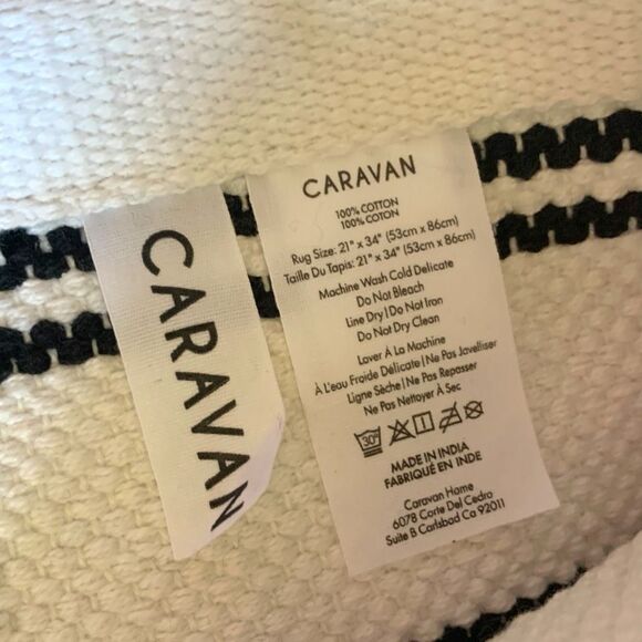 Caravan Diamond Woven Rug - Picture 4 of 5
